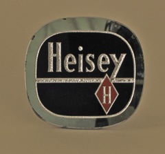 Heisey Oval Display Mirror Sign